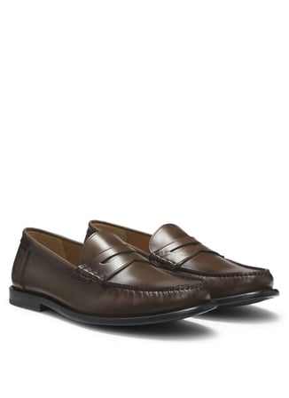 BOSS Kahverengi Erkek Loafer Tevan_Mocc_bope 10277790 01