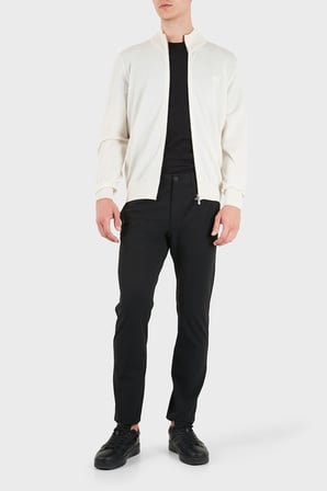 Boss Regular Fit Dik Yaka Yün Hırka Erkek HIRKA 50571915 118 BEJ