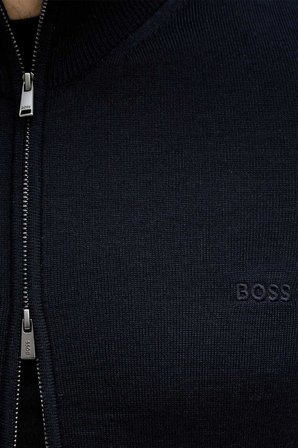 Boss Hırka Erkek HIRKA 50571915 404 LACİVERT