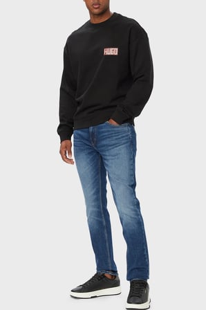 Hugo Pamuklu Slim Fit Normal Bel Jeans Erkek KOT PANTOLON 50561260 411 LACİVERT