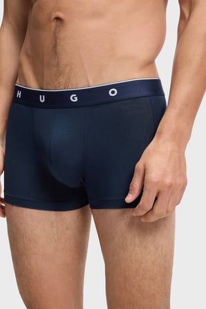 Hugo Logolu 3 Pack Boxer Erkek BOXER 50566294 961 SİYAH