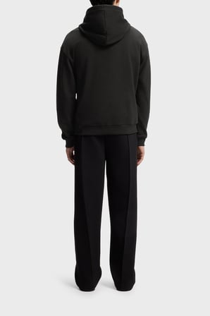 Hugo Logolu Relaxed Fit Kapüşonlu Sweat Erkek SWEAT 50574451 001 SİYAH