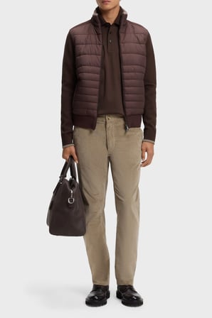 Boss Logolu Pamuklu Regular Fit Düğmeli Polo Erkek POLO 50523917 209 KAHVE