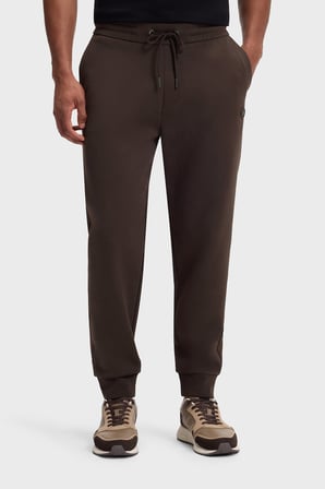 Boss Pamuklu Logolu Regular Fit Lastikli Paça Pantolon Erkek PANTOLON 50555853 209 KAHVE