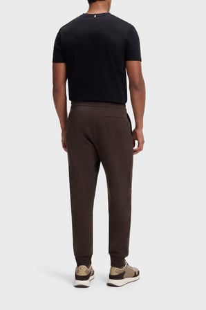 Boss Pamuklu Logolu Regular Fit Lastikli Paça Pantolon Erkek PANTOLON 50555853 209 KAHVE