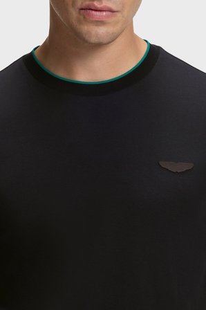 Boss % 100 Pamuk Regular Fit Bisiklet Yaka T Shirt Erkek T SHİRT 50575011 001 SİYAH