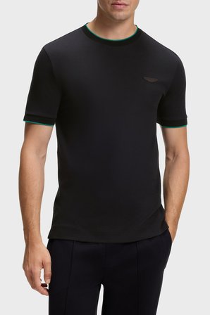 Boss % 100 Pamuk Regular Fit Bisiklet Yaka T Shirt Erkek T SHİRT 50575011 001 SİYAH