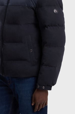 Boss Kapitoneli Regular Fit Kapüşonlu Şişme Mont Erkek MONT 50565106 404 LACİVERT