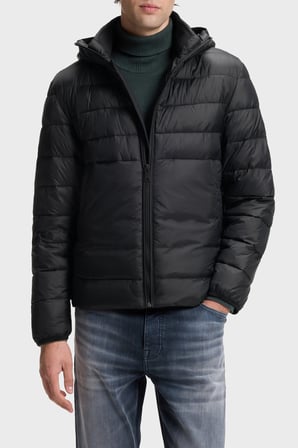 Boss Regular Fit Kapitoneli Şişme Mont Erkek MONT 50565634 001 SİYAH