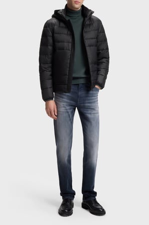 Boss Regular Fit Kapitoneli Şişme Mont Erkek MONT 50565634 001 SİYAH