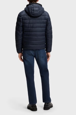 Boss Regular Fit Kapitoneli Şişme Mont Erkek MONT 50565634 404 LACİVERT