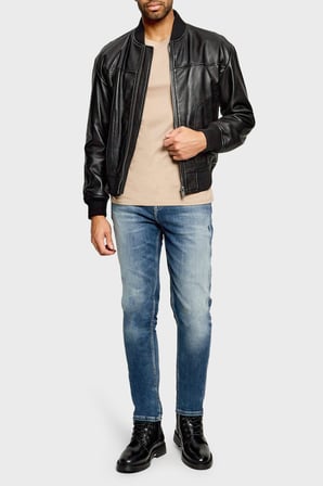 Boss Logolu Pamuklu Slim Fit Normal Bel Jeans Erkek KOT PANTOLON 50570878 431 LACİVERT