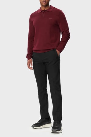 Boss Pamuklu Slim Fit Normal Bel Düz Paça Pantolon Erkek PANTOLON 50569813 001 SİYAH