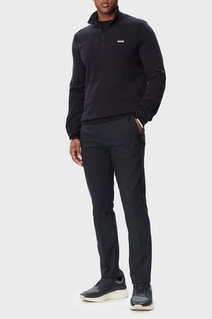 Boss Pamuklu Slim Fit Normal Bel Düz Paça Pantolon Erkek PANTOLON 50569813 402 LACİVERT