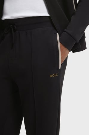 Boss Pamuklu Regular Fit Lastikli Paça Pantolon Erkek PANTOLON 50570557 002 SİYAH