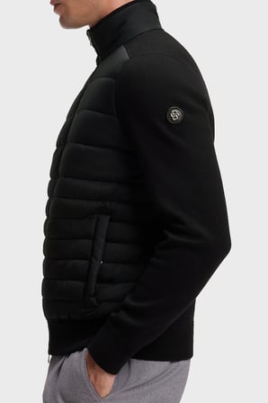 Boss Regular Fit Pamuk Ve Yün Karışımlı Dik Yaka Ceket Erkek CEKET 50570636 001 SİYAH
