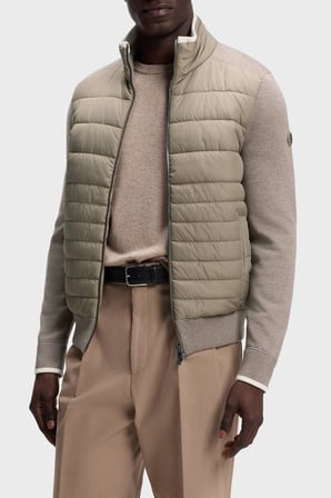 Boss Regular Fit Pamuk Ve Yün Karışımlı Dik Yaka Ceket Erkek CEKET 50570636 240 TABA