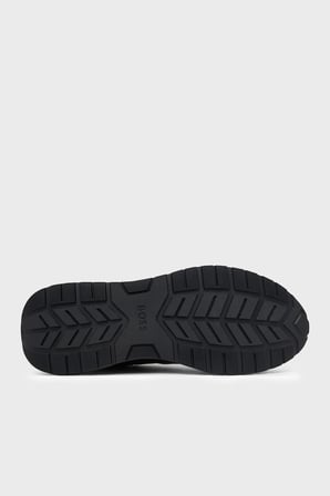 Boss %100 Hakiki Deri Sneaker Ayakkabı Erkek AYAKKABI 50573581 005 SİYAH