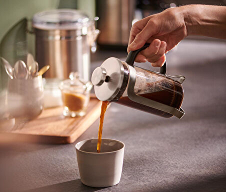 Tchibo French Press, Gümüş 300 ml