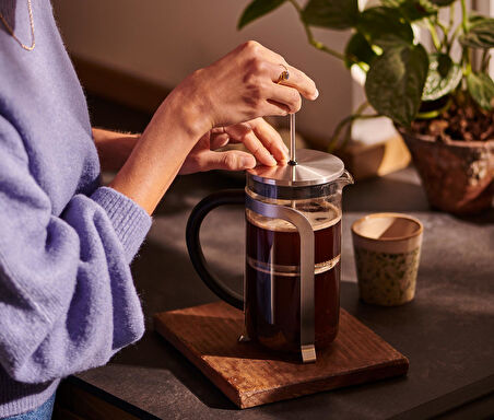 Tchibo French Press, Gümüş 800 ml