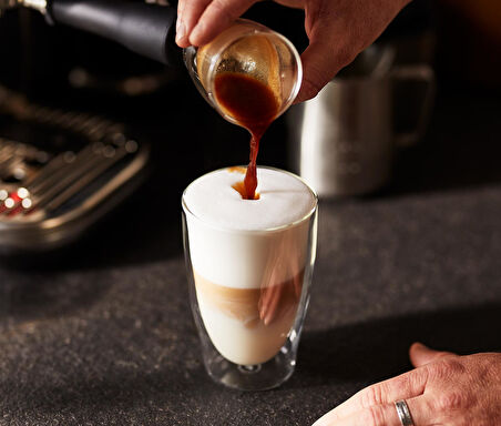Tchibo Çift Cidarlı Latte Macchiato Bardağı, 2'li