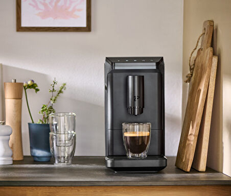 Esperto Mini Tam Otomatik Kahve Makinesi, Gray