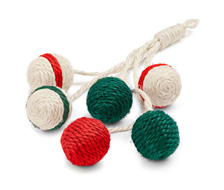 Kediler İçin Oyuncak, Çıngıraklı, Sisal