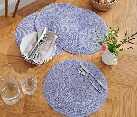 Amerikan Servis, 4 lü Set, Polyester
