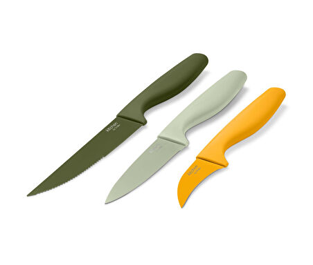 Mutfak Bıçağı, 3 lü Set