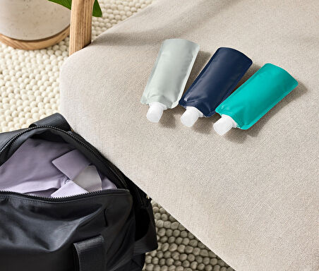 Yolculuk Şişesi, Doldurulabilir, 3 Adet