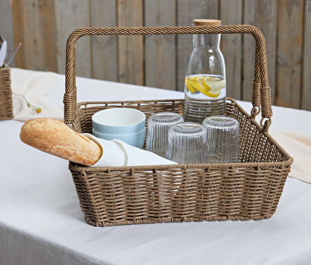 Tepsi Fonksiyonlu Sepet