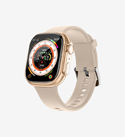 LinkTech S92 Premium LT Watch Akıllı Saat (Gold)