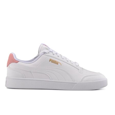 Puma 309668 Shuffle Beyaz-Pembe Spor Ayakkabı