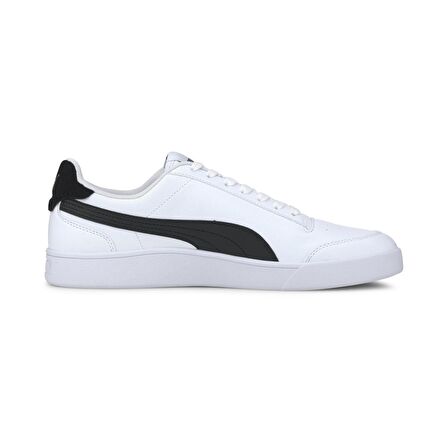 Puma 309668 Shuffle Beyaz-Siyah Spor Ayakkabı