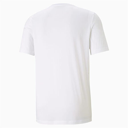Puma Active Small Logo Tee Beyaz Erkek Spor Tişört - 586725 02