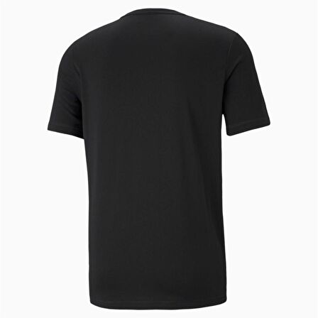 Puma Active Small Logo Tee Siyah Erkek Tişört - 586725 01