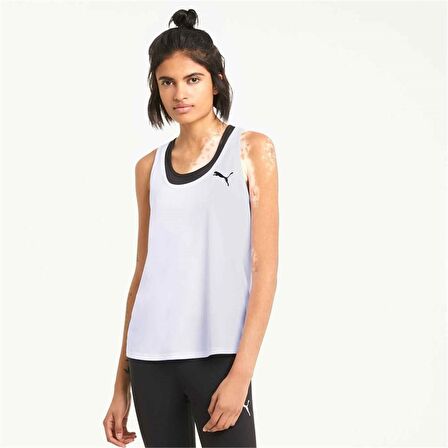 Puma Active Tank Beyaz Kadın Sporcu Atleti - 586854 02