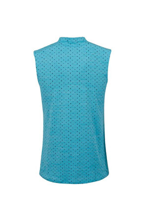 Puma Cloudspun Sleeveless Polka Kadın Polo Tshirt