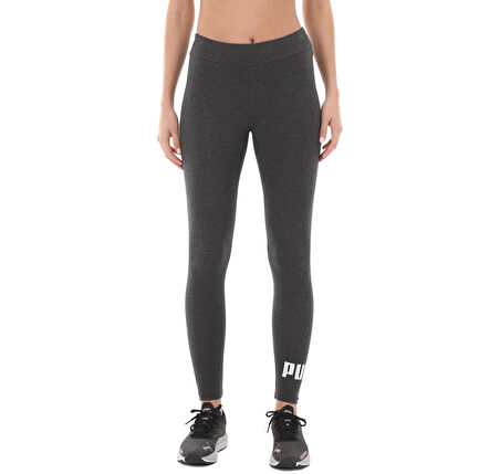 586832-07 Puma Ess Logo Leggings Kadın Tayt Siyah