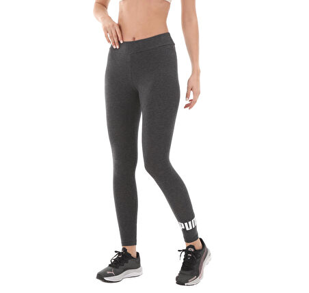 586832-07 Puma Ess Logo Leggings Kadın Tayt Siyah