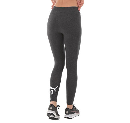 586832-07 Puma Ess Logo Leggings Kadın Tayt Siyah