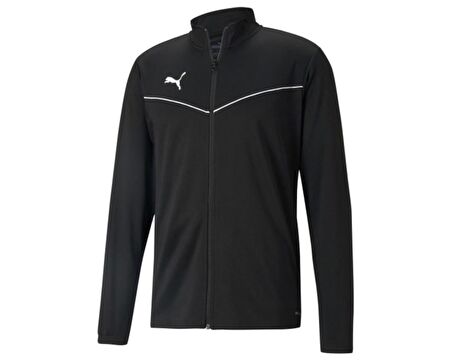 Puma Teamrise Training Poly Jacket Erkek Futbol Antrenman Ceketi 65739203 Siyah