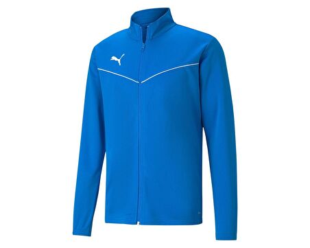 Puma Teamrise Training Poly Jacket Erkek Futbol Antrenman Ceketi 65739202 Mavi