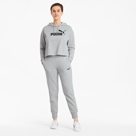 Puma Kadın Hoodie Essentials Cropped Logo Tr