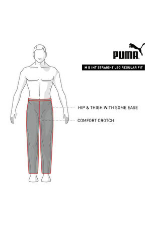 Puma Ess Logo Pants Siyah Erkek Eşofman Altı - 586716 51