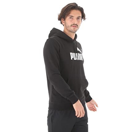 Puma Ess Big Logo Hoodie Tr Erkek Siyah Sweatshirt