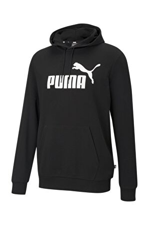 Puma Ess Big Logo Hoodie Tr Erkek Siyah Sweatshirt