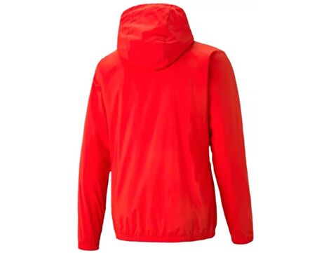 Puma Teamrise All Weather Jacket Erkek Futbol Antrenman Ceketi 65739601 Kırmızı