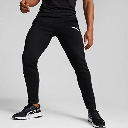 Puma Siyah Erkek Regular Fit Eşofman Altı 58581401 EVOSTRIPE Core Pants