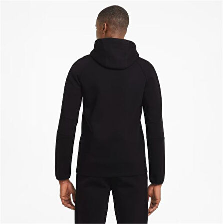 Puma Evostripe Core FZ Siyah Erkek Kapüşonlu Sweatshirt Hırka - 585812 01